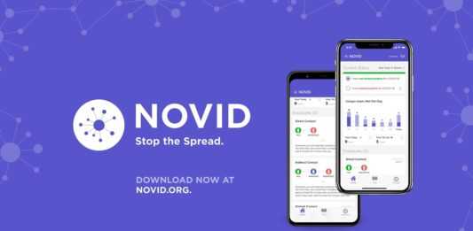 世界首款匿名追踪新冠的App “NOVID” 正式上架了!苹果谷歌都可以免费下载,已亲测